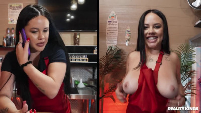 LookAtHerNow Madalina Moon Sandwich Shop Sex WRB