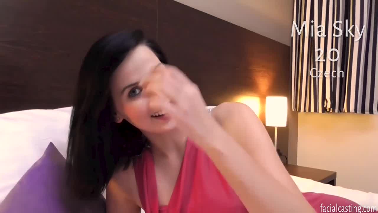 FacialCasting Mia Sky WRB - Porn video | ePornXXX