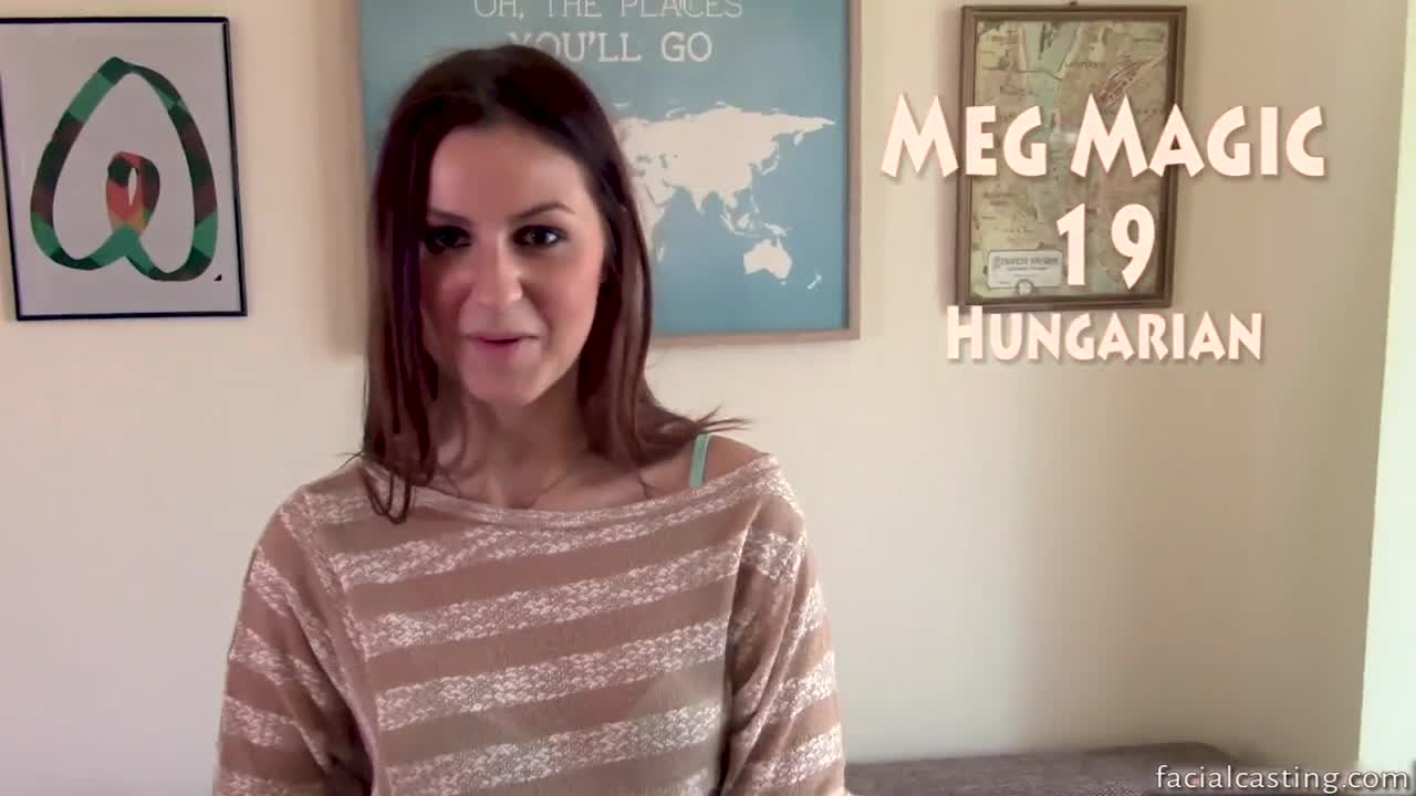 FacialCasting Meg Magic WRB - Porn video | ePornXXX
