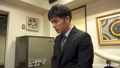 Manko Fucked By The Boss JAPANESE VSEX