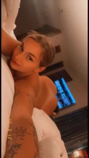 OnlyFans Zoie Burgher Aka Lustlens Lingerie Sextape Watching Porn And Riding Cock VERTICAL PP