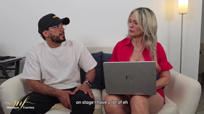 OnlyFans Monique Fuentes Alex Alvarez A Milf Talent Agency Owner Auditions A Singer For A Job PP