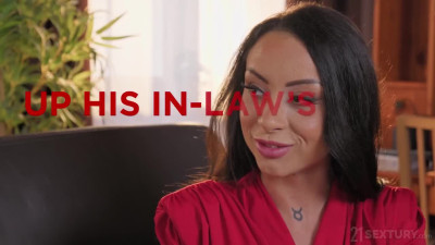 AssholeFever Cara Mella Up His InLaws Skirt VSEX