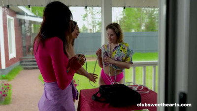 ClubSweethearts Iris Murai Ashly Rabbit And Roxy Muray Lesbian WRB