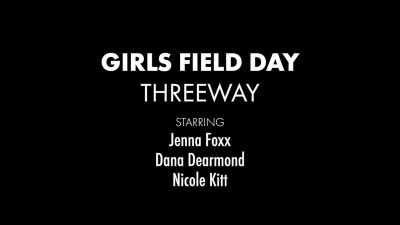 FoxxedUp Dana Dearmond And Nicole Kitt Girls Field Day Threeway GAPFiLL