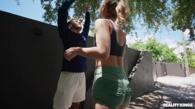 RKPrime Cheerleader Kait Sneaky Joggers Hidden Fucking WRB