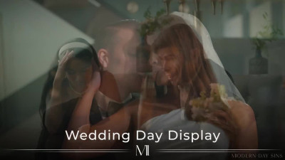 ModernDaySins Gizelle Blanco Wedding Day Display VSEX
