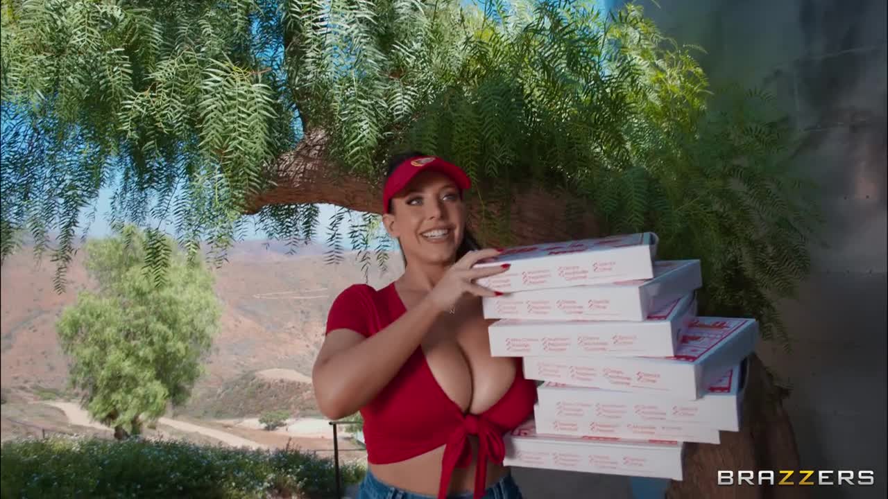 BrazzersExxtra Angela White Pizza Party Blowbang WRB - Porn video | ePornXXX