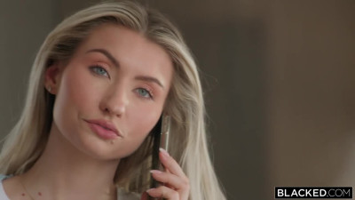 Blacked Emma Sirus Blonde College Babe Gets A BBC Workout PP