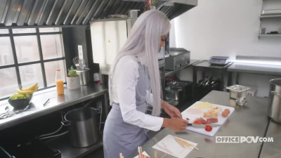 OfficePOV Veronica Leal Catering To Her Naughty Needs WRB