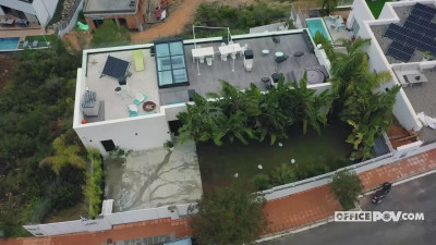 OfficePOV Amalia Ds And Angelika Grays Blonde Business Babes WRB