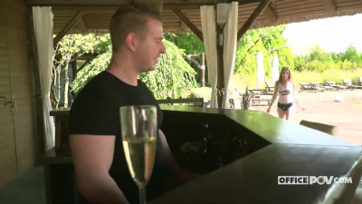 OfficePOV Lina Mercury Sex With Your Long Time Crush WRB