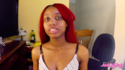 JackOffGirls Abigail yo Pregnant Handjob Instructions WRB
