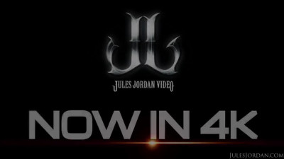 JulesJordan Violet Gems Yoga Session Gets Interrupted By Jules Jordan PP