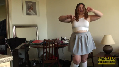 PascalsSubSluts Estella Bathory Cums Twice Wanking Solo GAPFiLL