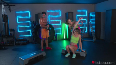 FitnessRooms Isabella De Laa And Angelique Lapiedra WRB