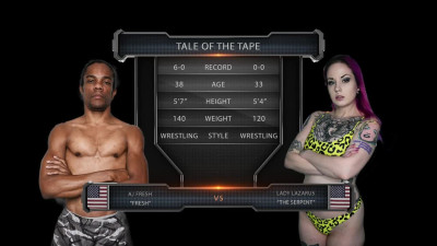 EvolvedFights Lady Lazra Vs AJ Fresh FETiSH