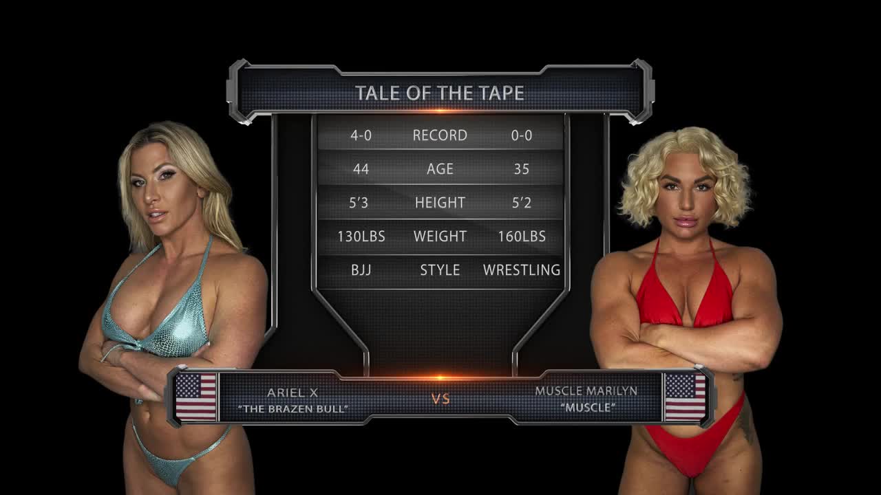 EvolvedFightsLez ArielVs Muscle Marilyn FETiSH - Porn video | ePornXXX