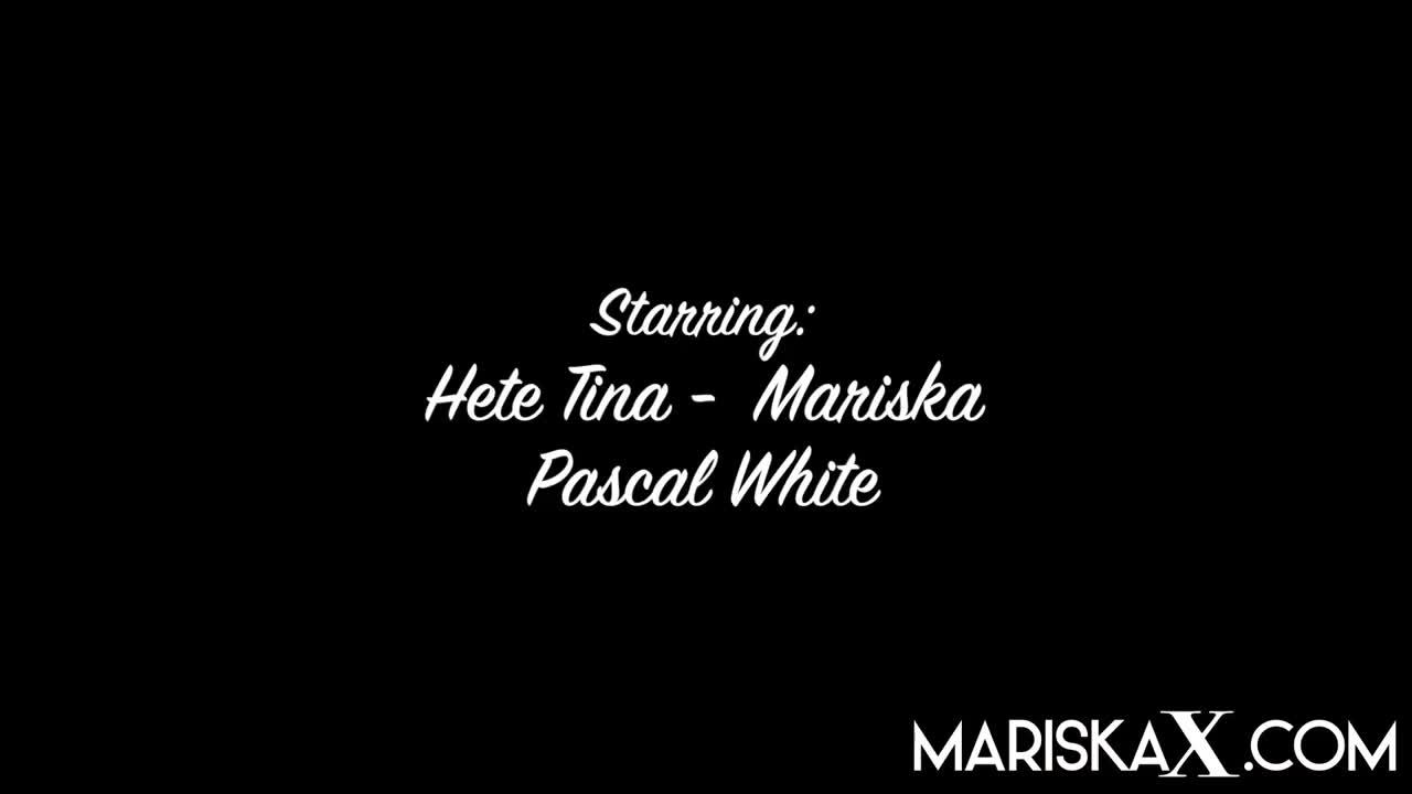 MariskaX Mariska And Hete Tina Mariska Offers Her Friend To Pascal LEWD - Porn video | ePornXXX