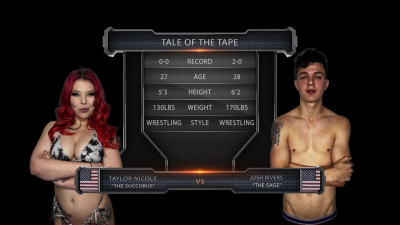 EvolvedFights Taylor Nicole Vs Josh Rivers FETiSH