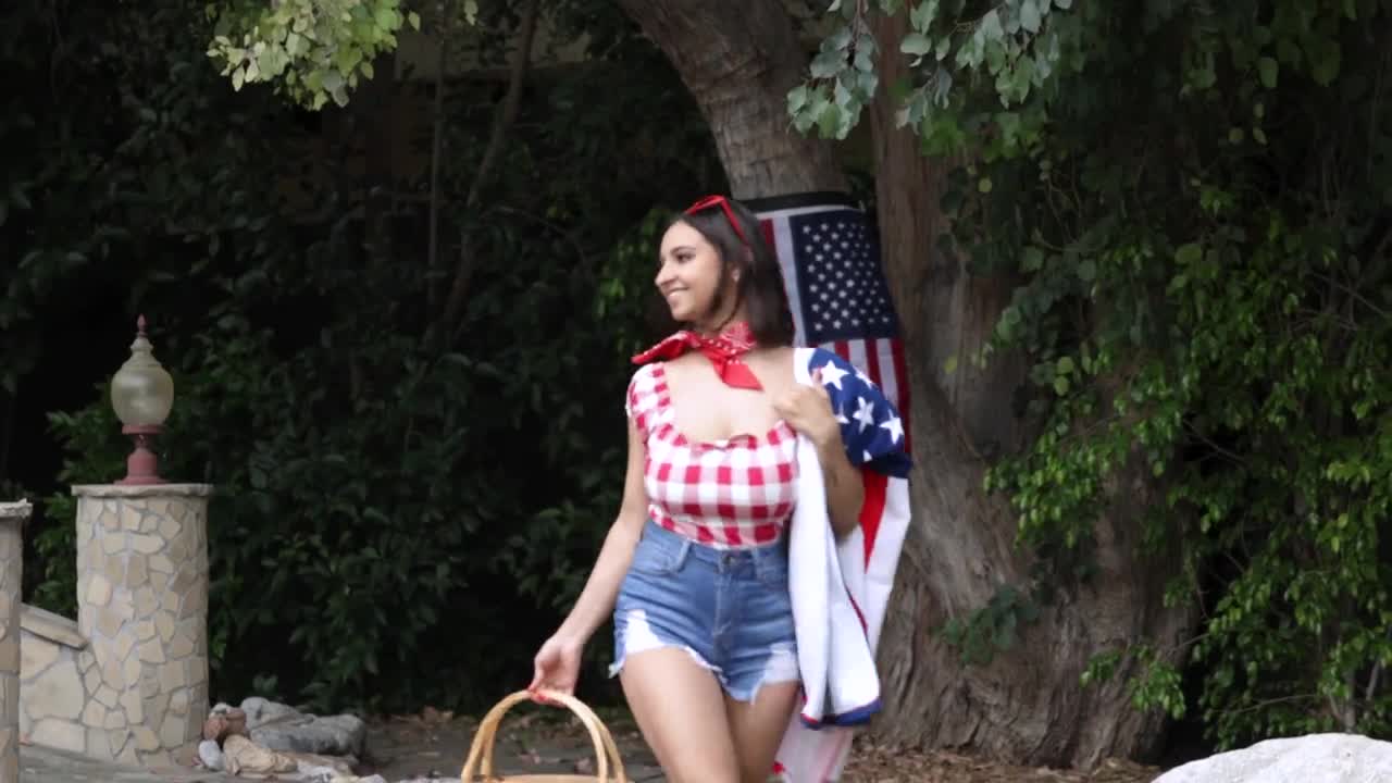 TeamSkeetAllstars Hailey Rose Red White And Screw WRB - Porn video | ePornXXX