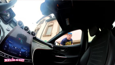 MelinaMay Fun Ride From The Airport LEWD