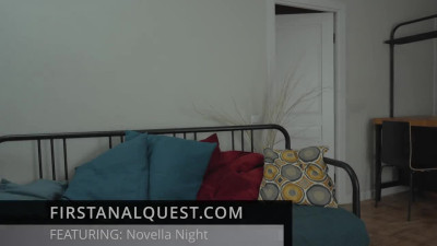 FirstAnalQuest Novella Nights First Anal And Tasty Cumshot Private Video PP