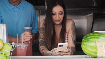 BrazzersExxtra Anna Chambers Food Truck Serves Big Oily Ass WRB