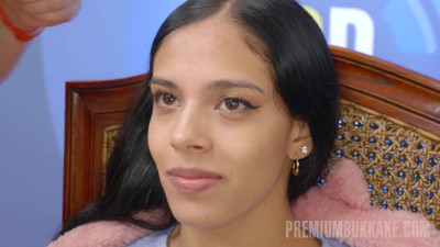 PremiumBukkake Katha Dawson Interview + BTS Gokkun, Facials
