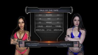 EvolvedFightsLez Anna Chambers Vs Vanessa Vega FETiSH