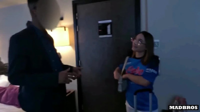 MadBros Sara Diamante An Italian Fan From Napoli Cheats On Her Boyfriend And Agrees To Get Her Ass Pounded To Apologize PP